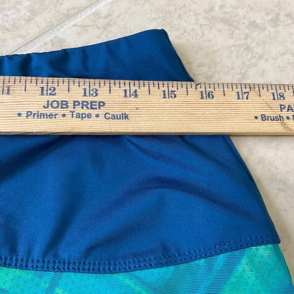 Lucky In Love Skirt Sz. L/12 Plaid Pleated Tennis Pickleball Tennis skort - Picture 10 of 13